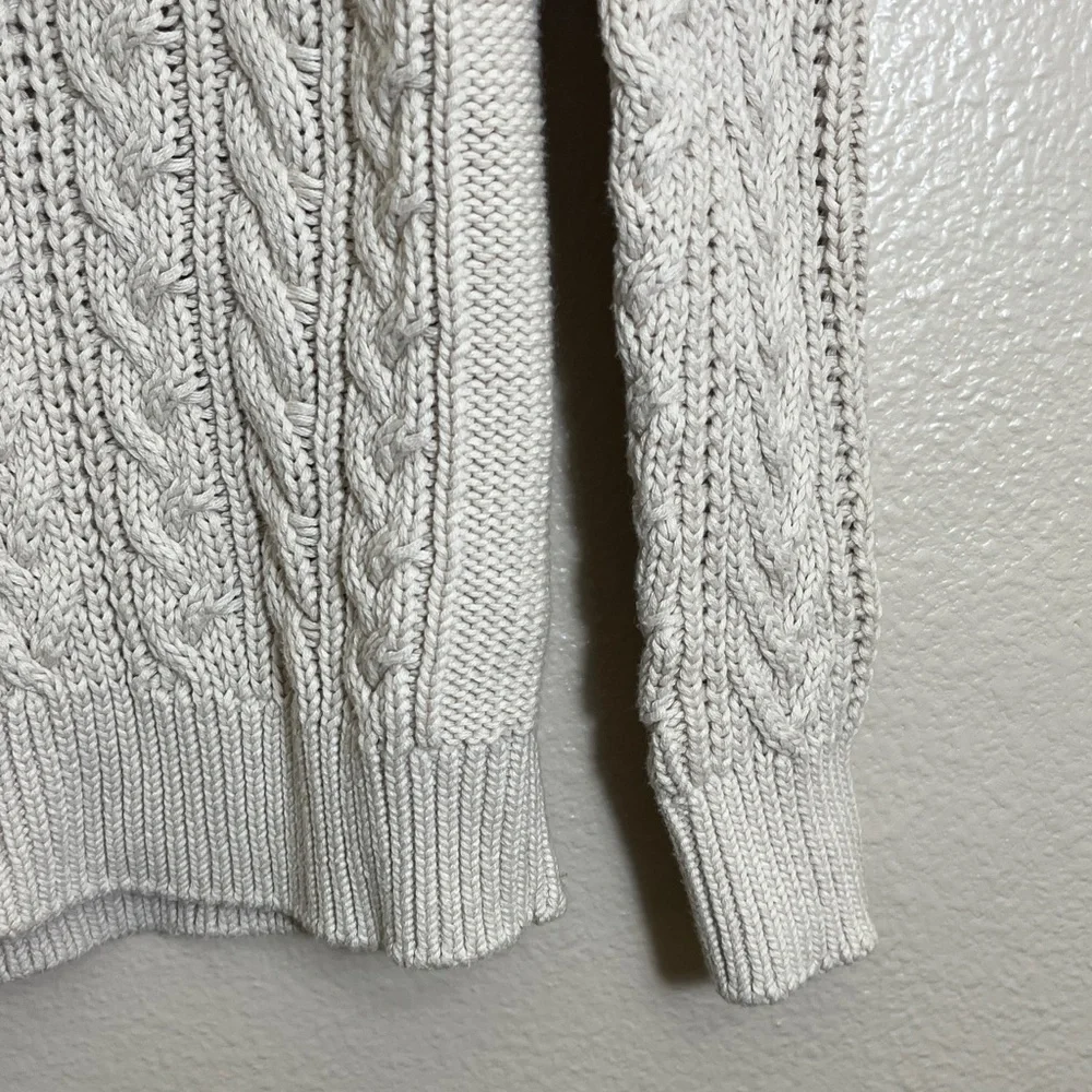 Gap Kids Tan Knit Pullover Cotton Sweater